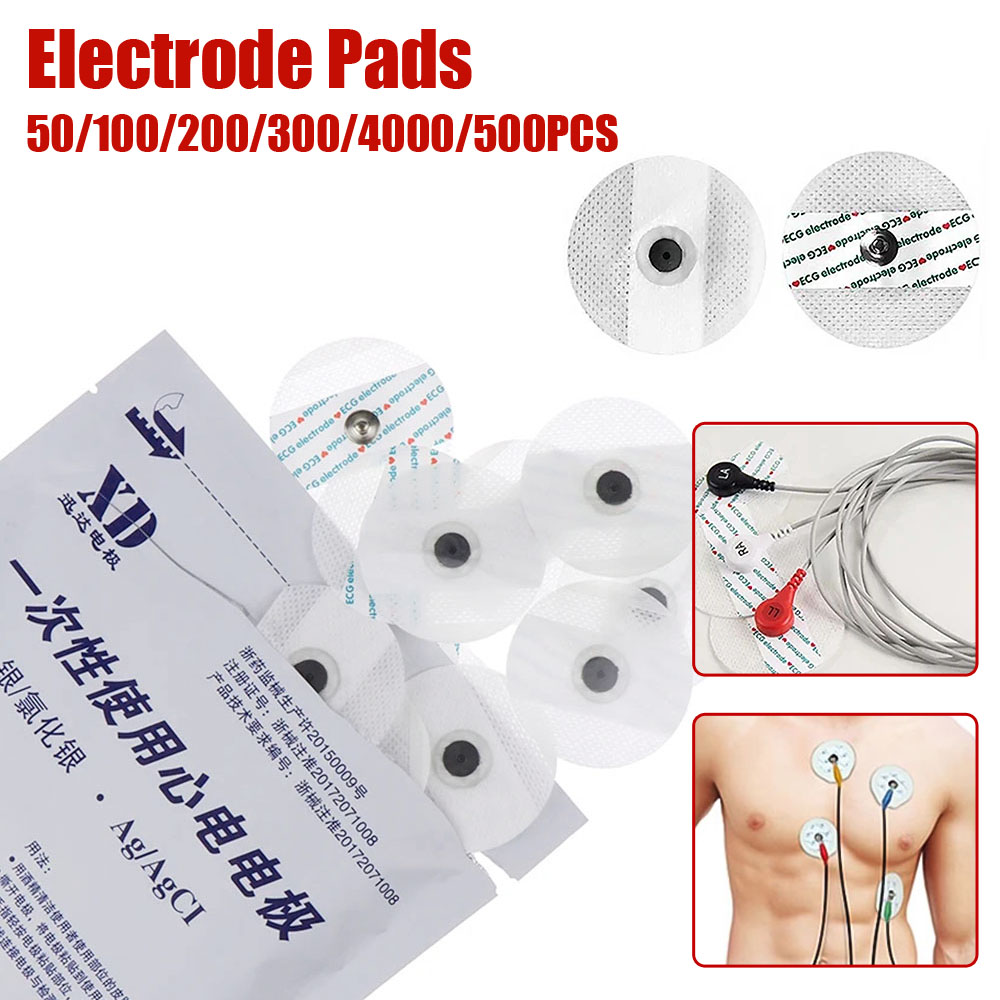 Ecg Patch Monitor - 50-500 Stuks Wegwerp Elektrode Patch Ecg