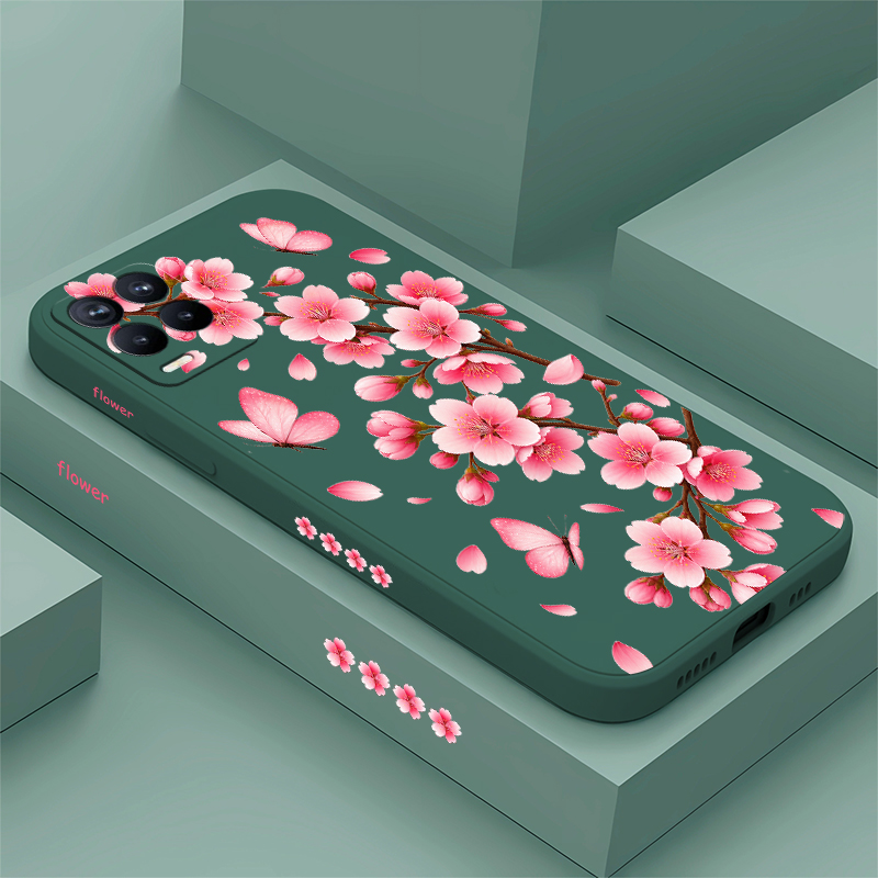 Roze telefoonhoesje met bloeme - Realme Note 50 recensie en prijs