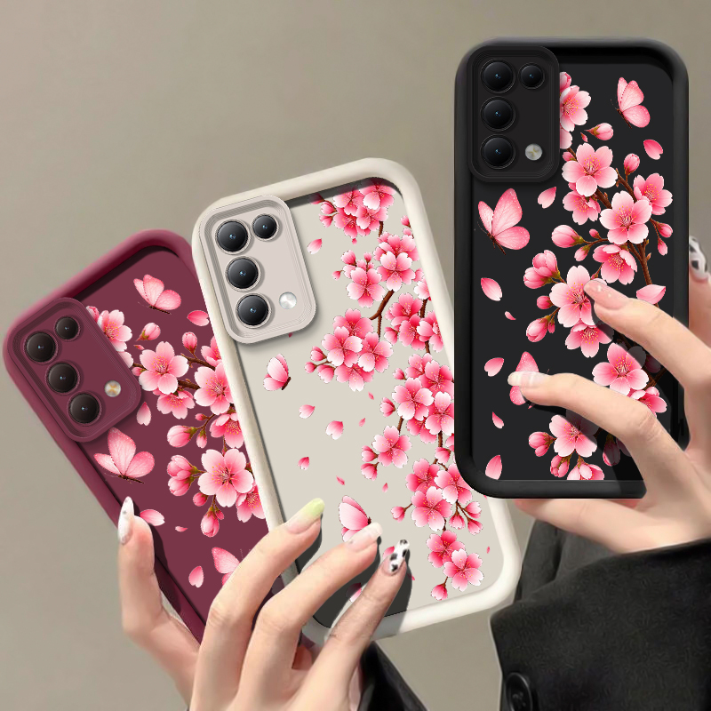 Roze bloemenprint telefoonhoes - Realme Note 50 recensie en prijs