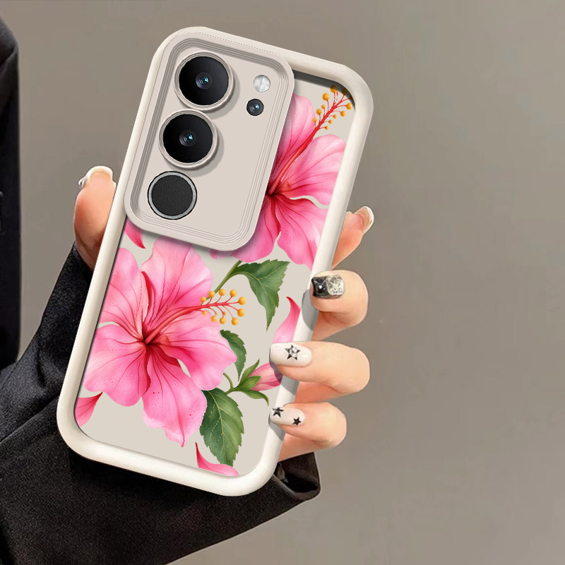 Bloemenpatroon telefoonhoesje  - Vivo X200 recensie en prijs